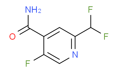 2-(Difluoromethyl)-5-fluoropyridine-4-carboxamide