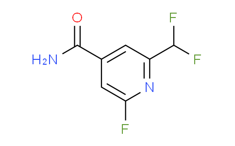 2-(Difluoromethyl)-6-fluoropyridine-4-carboxamide