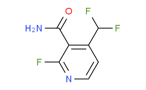4-(Difluoromethyl)-2-fluoropyridine-3-carboxamide