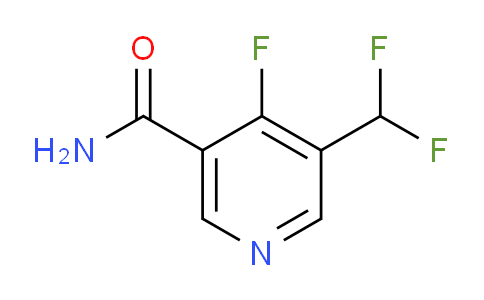 3-(Difluoromethyl)-4-fluoropyridine-5-carboxamide