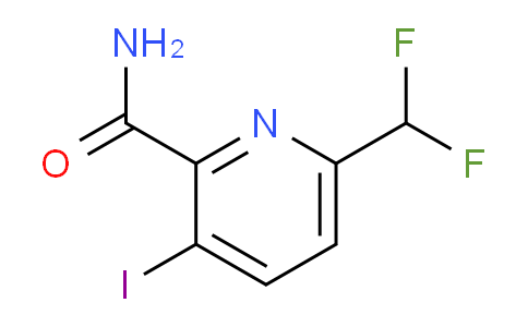 AM89250 | 1805318-11-9 | 6-(Difluoromethyl)-3-iodopyridine-2-carboxamide