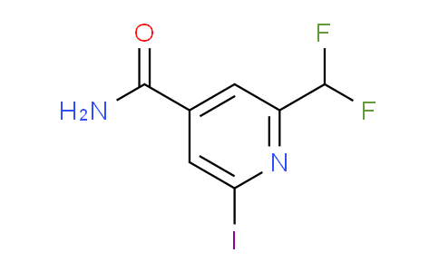AM89251 | 1806782-33-1 | 2-(Difluoromethyl)-6-iodopyridine-4-carboxamide