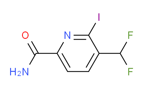 AM89256 | 1806772-57-5 | 3-(Difluoromethyl)-2-iodopyridine-6-carboxamide