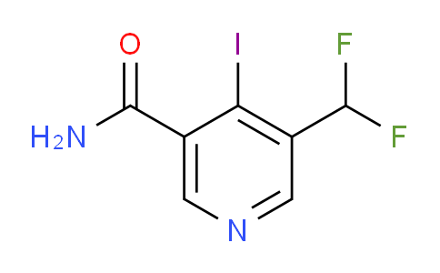 AM89257 | 1805327-78-9 | 3-(Difluoromethyl)-4-iodopyridine-5-carboxamide