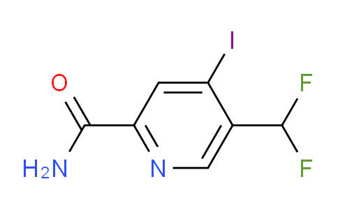 AM89262 | 1805318-18-6 | 5-(Difluoromethyl)-4-iodopyridine-2-carboxamide