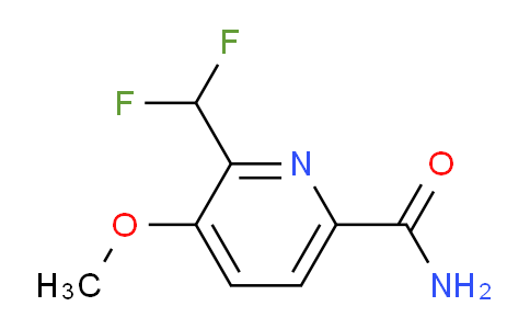AM89267 | 1805328-80-6 | 2-(Difluoromethyl)-3-methoxypyridine-6-carboxamide