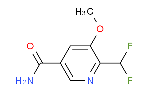 2-(Difluoromethyl)-3-methoxypyridine-5-carboxamide