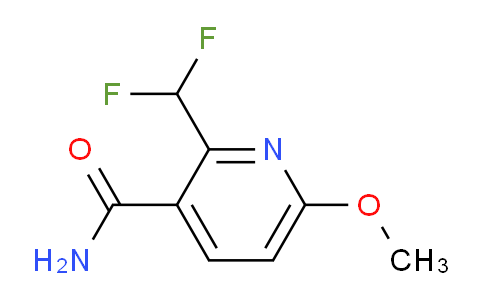 2-(Difluoromethyl)-6-methoxypyridine-3-carboxamide