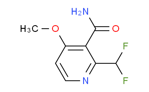 2-(Difluoromethyl)-4-methoxypyridine-3-carboxamide