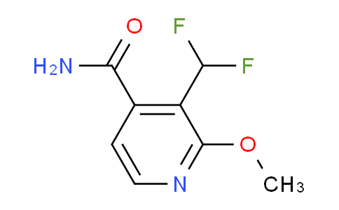 3-(Difluoromethyl)-2-methoxypyridine-4-carboxamide