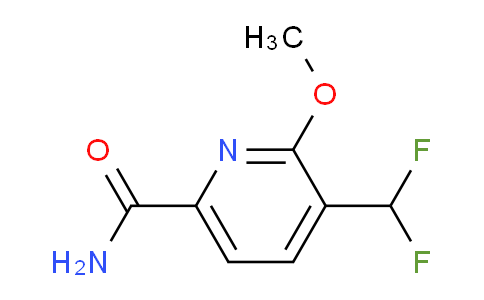 3-(Difluoromethyl)-2-methoxypyridine-6-carboxamide