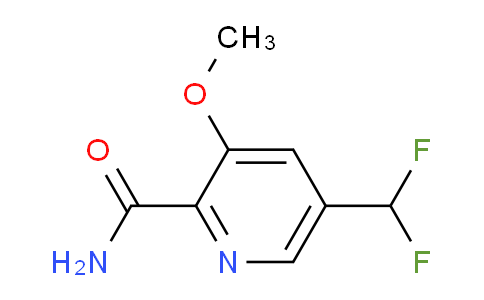 AM89279 | 1805328-99-7 | 5-(Difluoromethyl)-3-methoxypyridine-2-carboxamide