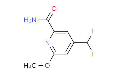 AM89281 | 1805330-61-3 | 4-(Difluoromethyl)-2-methoxypyridine-6-carboxamide