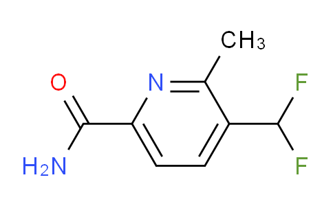 AM89299 | 1804444-69-6 | 3-(Difluoromethyl)-2-methylpyridine-6-carboxamide