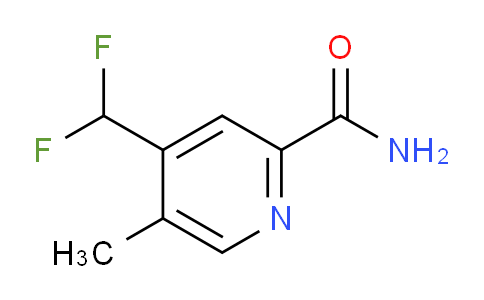 AM89306 | 1804444-81-2 | 4-(Difluoromethyl)-5-methylpyridine-2-carboxamide