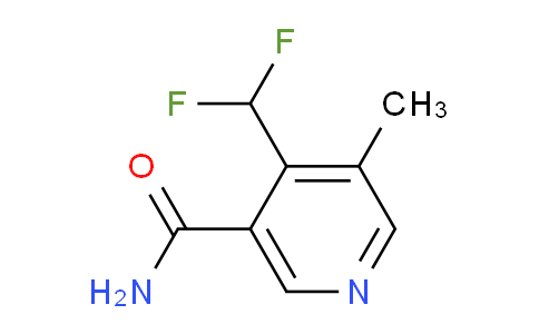 4-(Difluoromethyl)-3-methylpyridine-5-carboxamide