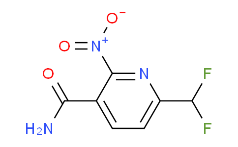 6-(Difluoromethyl)-2-nitropyridine-3-carboxamide