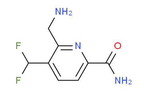 AM89330 | 1805317-94-5 | 2-(Aminomethyl)-3-(difluoromethyl)pyridine-6-carboxamide