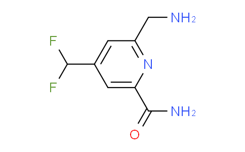 AM89334 | 1805135-06-1 | 2-(Aminomethyl)-4-(difluoromethyl)pyridine-6-carboxamide