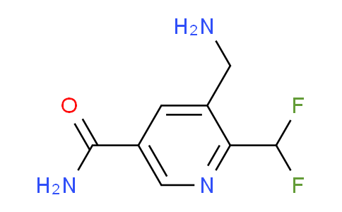 AM89340 | 1804697-14-0 | 3-(Aminomethyl)-2-(difluoromethyl)pyridine-5-carboxamide