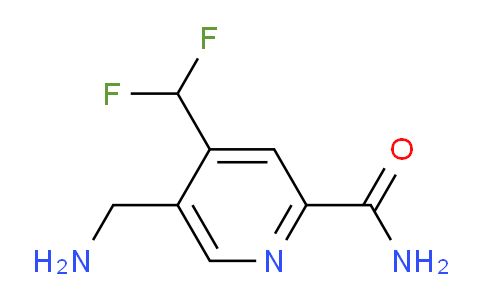 AM89343 | 1805135-13-0 | 5-(Aminomethyl)-4-(difluoromethyl)pyridine-2-carboxamide