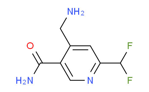 AM89345 | 1806788-62-4 | 4-(Aminomethyl)-2-(difluoromethyl)pyridine-5-carboxamide