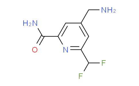 AM89348 | 1804697-21-9 | 4-(Aminomethyl)-2-(difluoromethyl)pyridine-6-carboxamide