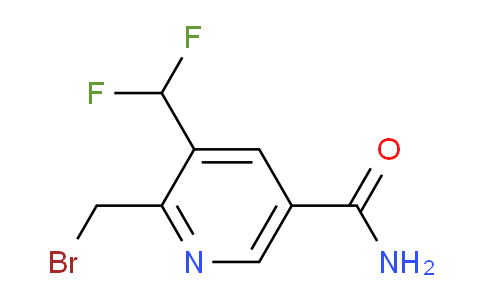 AM89352 | 1805282-13-6 | 2-(Bromomethyl)-3-(difluoromethyl)pyridine-5-carboxamide
