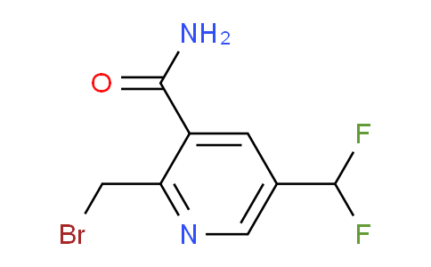 AM89353 | 1804443-46-6 | 2-(Bromomethyl)-5-(difluoromethyl)pyridine-3-carboxamide
