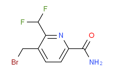 AM89357 | 1806816-90-9 | 3-(Bromomethyl)-2-(difluoromethyl)pyridine-6-carboxamide