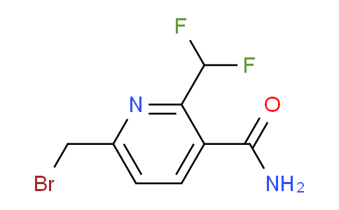 AM89358 | 1805228-01-6 | 6-(Bromomethyl)-2-(difluoromethyl)pyridine-3-carboxamide