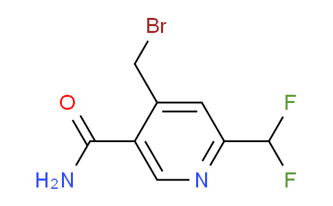 AM89361 | 1805144-44-8 | 4-(Bromomethyl)-2-(difluoromethyl)pyridine-5-carboxamide
