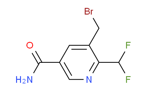 AM89362 | 1803693-79-9 | 3-(Bromomethyl)-2-(difluoromethyl)pyridine-5-carboxamide