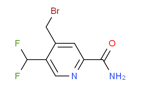 AM89364 | 1805937-76-1 | 4-(Bromomethyl)-5-(difluoromethyl)pyridine-2-carboxamide