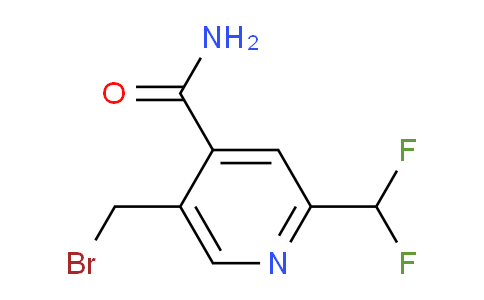 AM89365 | 1805303-55-2 | 5-(Bromomethyl)-2-(difluoromethyl)pyridine-4-carboxamide