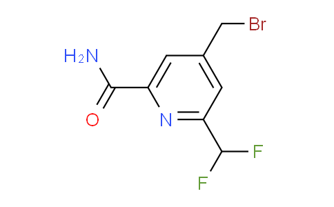 AM89373 | 1806816-93-2 | 4-(Bromomethyl)-2-(difluoromethyl)pyridine-6-carboxamide