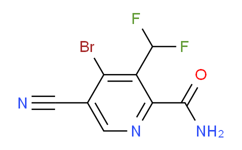 AM89395 | 1805400-72-9 | 4-Bromo-5-cyano-3-(difluoromethyl)pyridine-2-carboxamide