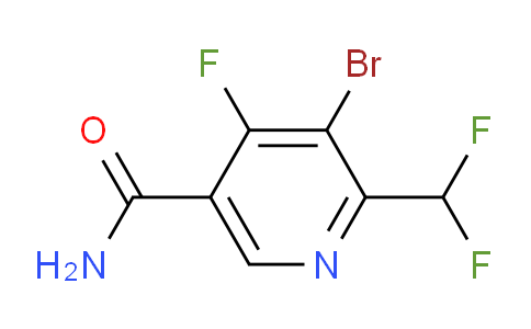 AM89399 | 1806070-74-5 | 3-Bromo-2-(difluoromethyl)-4-fluoropyridine-5-carboxamide