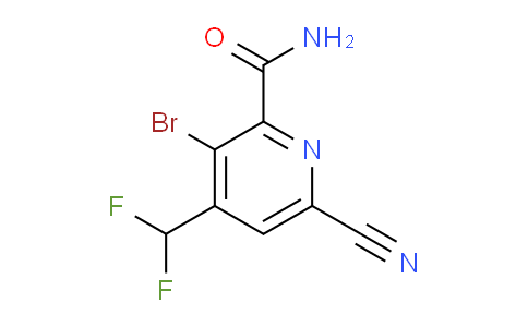 AM89400 | 1806058-25-2 | 3-Bromo-6-cyano-4-(difluoromethyl)pyridine-2-carboxamide