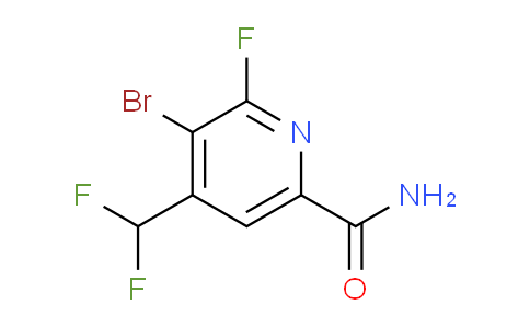 AM89403 | 1806906-81-9 | 3-Bromo-4-(difluoromethyl)-2-fluoropyridine-6-carboxamide