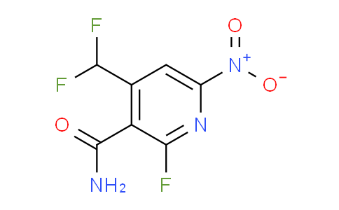 4-(Difluoromethyl)-2-fluoro-6-nitropyridine-3-carboxamide