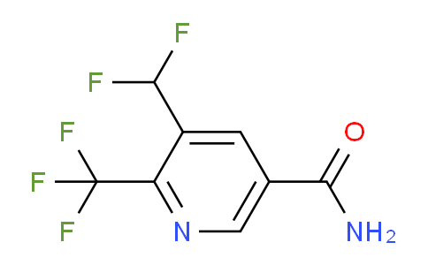 AM89424 | 1805952-45-7 | 3-(Difluoromethyl)-2-(trifluoromethyl)pyridine-5-carboxamide