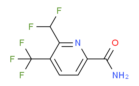AM89431 | 1806785-69-2 | 2-(Difluoromethyl)-3-(trifluoromethyl)pyridine-6-carboxamide