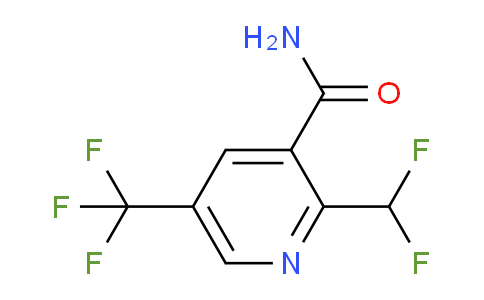AM89436 | 1805952-27-5 | 2-(Difluoromethyl)-5-(trifluoromethyl)pyridine-3-carboxamide