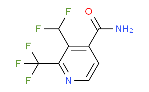 AM89441 | 1805233-68-4 | 3-(Difluoromethyl)-2-(trifluoromethyl)pyridine-4-carboxamide