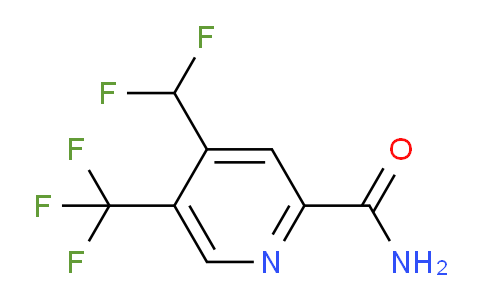 AM89449 | 1805233-94-6 | 4-(Difluoromethyl)-5-(trifluoromethyl)pyridine-2-carboxamide