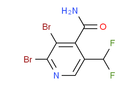 AM89456 | 1806892-41-0 | 2,3-Dibromo-5-(difluoromethyl)pyridine-4-carboxamide