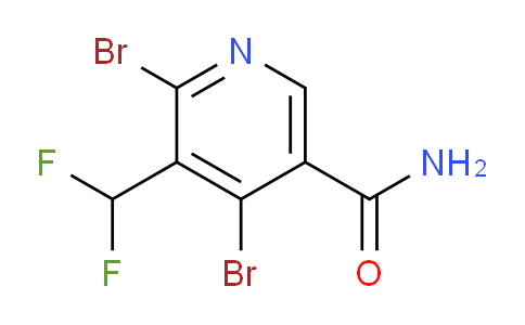 AM89458 | 1806818-73-4 | 2,4-Dibromo-3-(difluoromethyl)pyridine-5-carboxamide