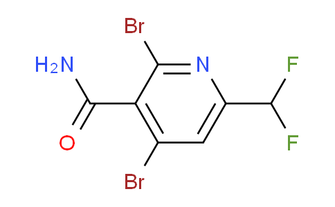 AM89459 | 1806818-77-8 | 2,4-Dibromo-6-(difluoromethyl)pyridine-3-carboxamide