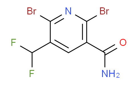 AM89465 | 1805050-32-1 | 2,6-Dibromo-3-(difluoromethyl)pyridine-5-carboxamide